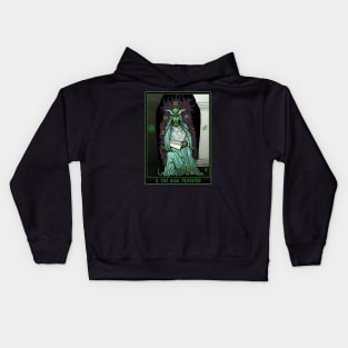 High Priestess of Cthulhu Kids Hoodie